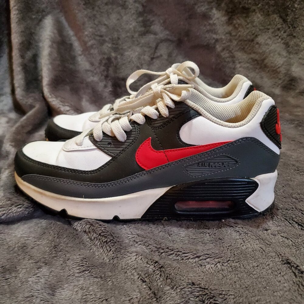 Nike Air Max CO6864-113 Low Top Sneaker Red Blue White Size 5.5Y - Picture 2 of 8